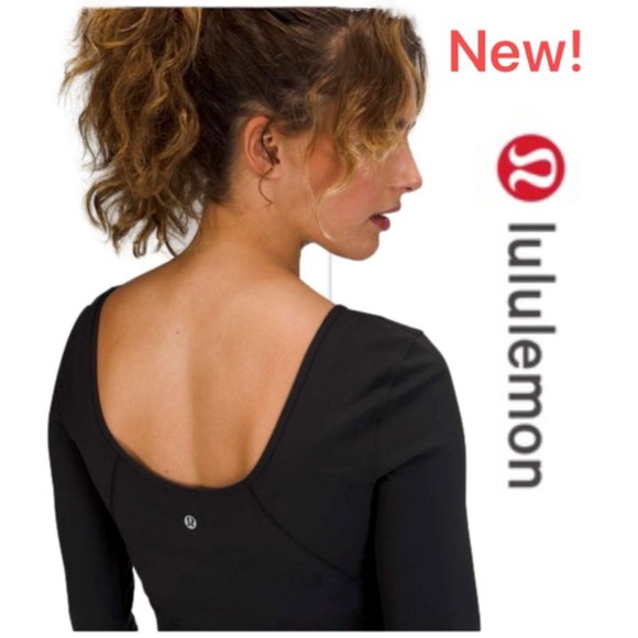 Lululemon Align Long Sleeve, Buttery Soft fabric with Lycra, Size 12/14, NWT - Picture 2 of 4
